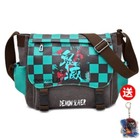 Demon Slayer Messenger Bag Canvas High Capacity Unisex Halloween Anime Crossbody