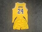 Youth Lakers Kobe Bryant Jersey Shorts Basketball 2t To 14-16 Costume Or Play