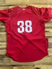 Philadelphia Phillies Jersey Game Worn Used So 46