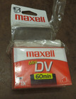 Maxell Mini Dv 60 Min Tapes Digital Video Cassette Lot Of 2 New Sealed