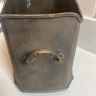 Vintage Brass   Or Copper  footed Planter Magazine Holder  Rectangular