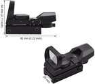 Us Sell  New Red And Green Reflex Sight With 4 Reticles  Picatinny Rail Mount