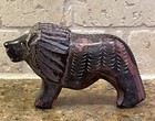 Lion Sculpture Carved Steatite Stone Africa Great Rift Valley Art Figurine 4 