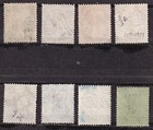 Matt s Stamps British Honduras Scott  92- 99 George V Issues Of 1922-1933  Used