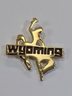 Wyoming Bucking Horse And Rider Souvenir Lapel Pin