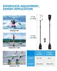 Oceanbroad Sup Paddle Adjustable Stand-up Paddleboard Kayak Aluminum Shaft 68-84