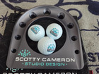 Rare Scotty Cameron Gallery Studio Design Putting Cup balls pouch Blue         