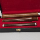 Vintage Rosewood Irish D 3 Part Flutes Handmade Brown With Hardcase