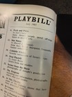 Annie Playbill Vtg July 1981 -  Alvin Theatre  Allison Smith W  Ticket Stub 