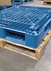 Blue Plastic Pallets 48x40x6 Contact For Freight Cost