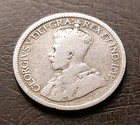 1919 C Newfoundland  n4  10 Cent George V Canadian Silver Dime 10 Cent Coin