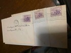21 Letters  w Original Envelopes Containing Vintage Us Stamps Post Marked 1934