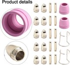 24pcs Plasma Cutter Consumables Tip Kit Sg-55 Ag-60 Wsd-60 Cut50 60 Replacement