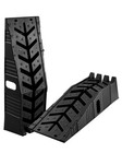2 Pack 17000lbs Low Profile Plastic Car Service Ramps W handles 8 6  Lift Height