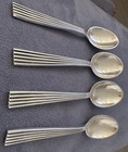 Buccellati Tiber  Italian Sterling Silver Teaspoon 4 Piece Set 4  Inches