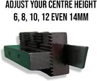Lathe Parting Cut Off Tool Holder Adjustable Height 10mm Shank 1 2  Hss Blade