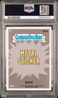 2017 Garbage Pail Kids Battle Bands Metal  2a Aster Of Puppets Fools Gold Psa 10