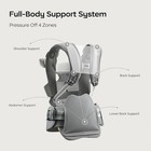 Babycare 6-in-1 Baby Carrier With Hip Seat  13-33lbs Infant Toddler Mesh Carrier