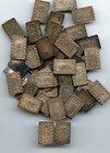 Japan 1859-1868 Old Silver Ichibu Coins  Samurai Era   1-bu Silver