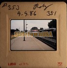 Vtg 1986 Train Slide 357 Amtk Amtrak Engine X8e139