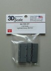 1 64 Traffic Jersey Concrete Barrier Plastic 3d To Scale Diorama Part