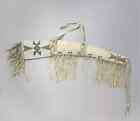 Indian Beaded Native American Rifle Scabbard Sioux Style Suede Leather Gun Cover