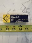 Vintage Offical Cub Scout Bsa Pocket Knife W box   More 