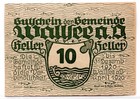 1920 Austria Wallsee Notgeld 20 Heller Note  ng797 
