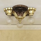 904c Restored Antique 1920 s 30 s Quality Cast Ceiling Light Fixture Chandelier