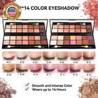All In One Makeup Gift Set For Women Full Kit For2x14-color Eyeshadow Palettes 5