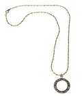 Deluxe Xena Warrior Princess Double Sided Chakram Necklace W Chain- Unused