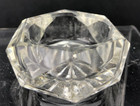 Antique Vintage Open Salt Cellar Dip Glass Clear Cut Glass Beautiful As Is 1 75 