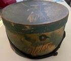 Vintage Stetson Flagship  American Airlines Hat Box 1940s - 50s
