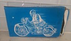 Vintage 1960 s Tin Friction Police Motorcycle Toy Made In Japan