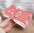 150pcs Popcorn Paper Bags Retro Popcorn Bags For Party Snack Movie Night