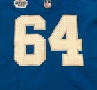 2025 Detroit Lions  64 Keith Cooper Jr  Game Worn Preme1re Nike Jersey Size 46
