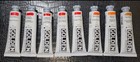      Lot Of 32      Golden Acrylic Heavy Body Paint Tubes No Duplicate Colors    new   