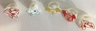 Vintage Walt Disney Rings - Mickey - Minnie - Donald - Pluto - 5 Rings