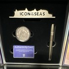 Royal Caribbean Icon Of The Seas Limited Edition Collectors Set W  Medallion Pen