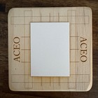 Painting Board For Aceos  5 5  X 5 5  X 1 4  Wood Panel Ergonomic  Lightweight