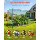 Uimoso Garden Crop Cage 11 6x3 9x6 3 Ft Wind-resistant Plant Cover Tent