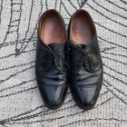 Allen Edmonds Lexington Cap Toe Black Leather Oxford Dress Shoe 11 D Usa