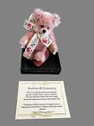 World Of Miniature Bears Mohair Teddy Bear Blossom    old Rose   