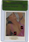Janine Lindemulder Signed 1992 Penthouse Collectors Rookie Card  54 Bas Coa Auto