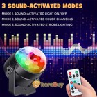 1 4 Party Magic Disco Ball Rgb Led Light Club Rotating Club Dj Stage Lamp remote