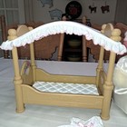 Vintage Fisher Price Briarberry Collection Canopy Bed  Wedding Bear   Clothing