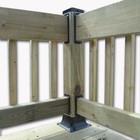 Pylex 13048 44 Post Base Black