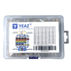    1000pcs 100 Values Carbon Film Resistor Kit 1  -10m   1  1 2w Assorted    Resistors