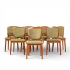 Koefoeds Hornslet Mid Century Danish Teak Dining Chairs - Set Of 8