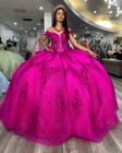 Quinceanera Dresses With Bow Birthday Party Sweet 15 16 Luxury Girls Ball Gowns